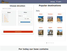Tablet Screenshot of freehotels.eu
